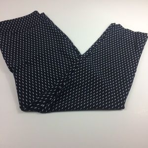 Roz & Ali Pull on Ankle Navy pants